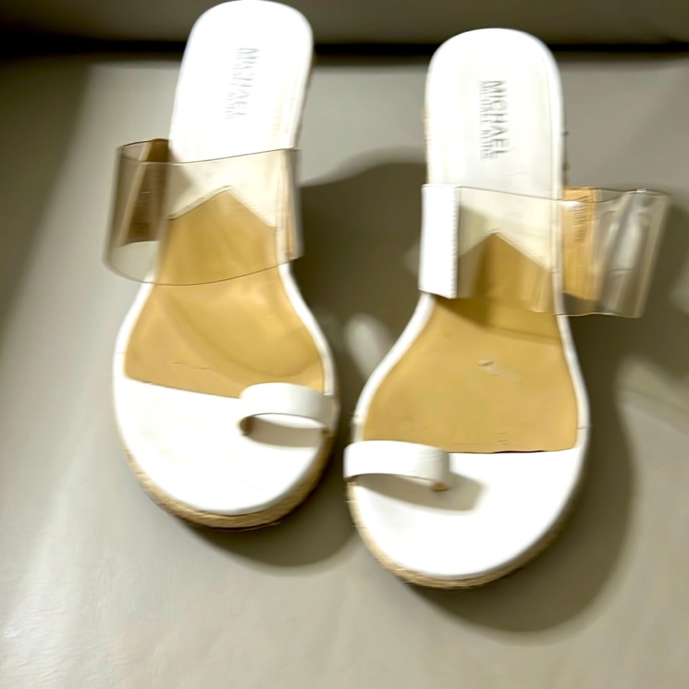 Michael Kors leather platform